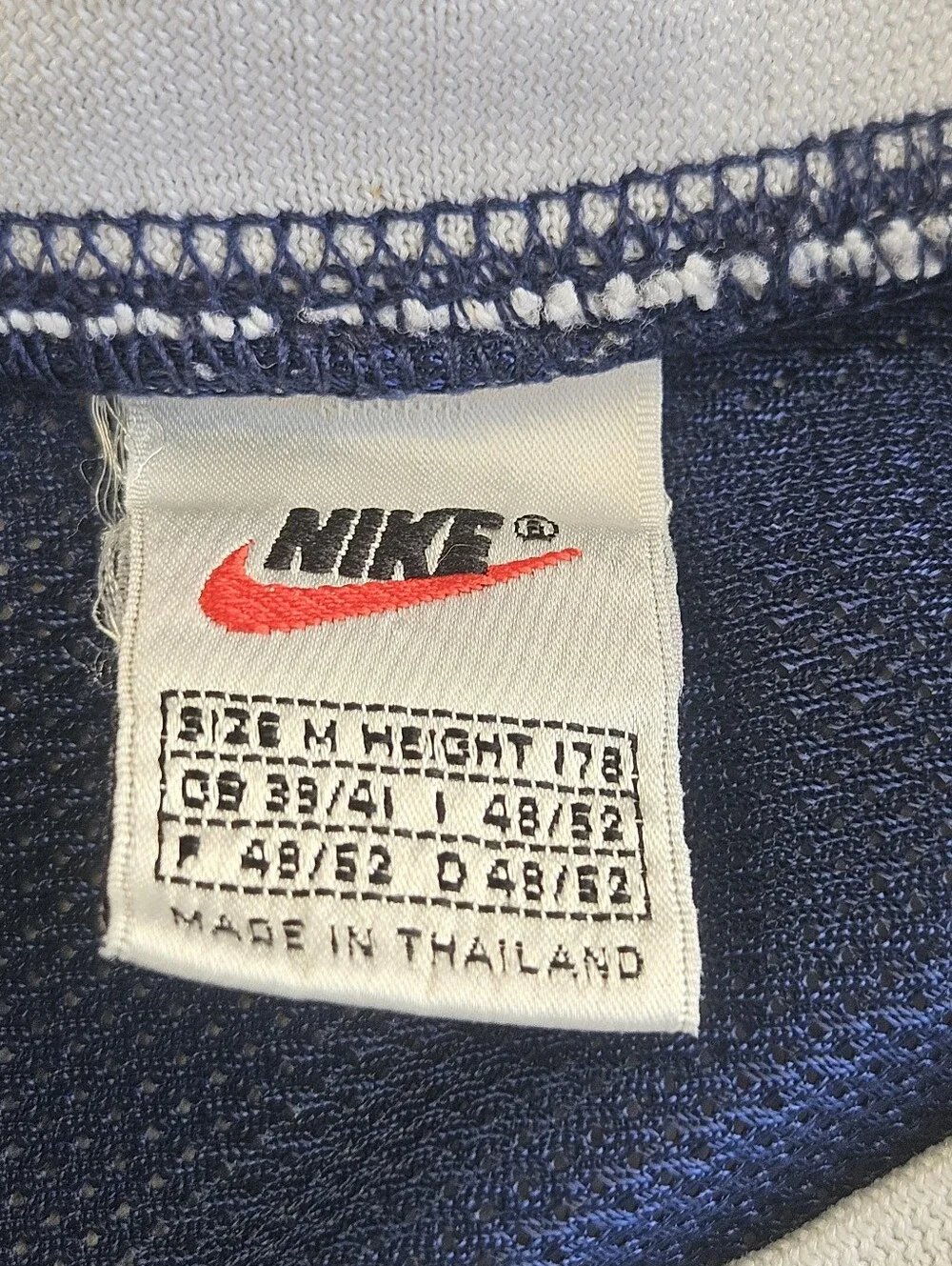 Nike Men’s Navy Blue Athletic Swim Tank Top VTG